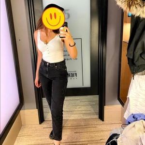 Zara MOM jeans, size 6/38, you can pick up at Yonge and Eglinton